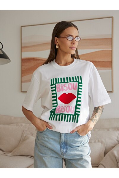 Jose Clothing Μπλουζάκι με κοντό μανίκι με στάμπα