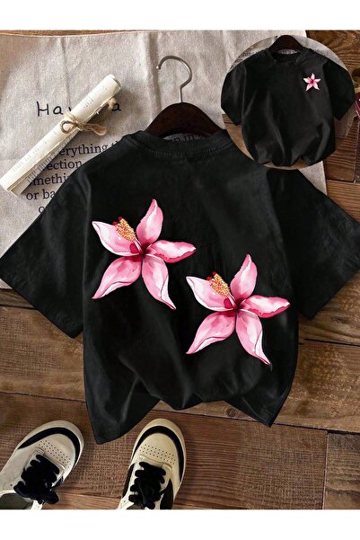 Jose Clothing تي شيرت مطبوع بأكمام قصيرة وقصة كبيرة الحجم