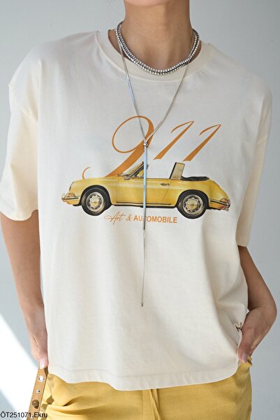 Jose Clothing Μπλουζάκι με κοντό μανίκι με στάμπα