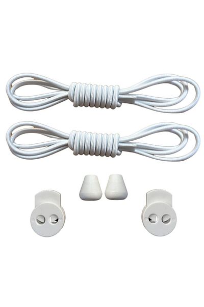 Mawrond Round, Elastic, Lock Release, New Generation, No-Tie Shoe Laces, 100 cm