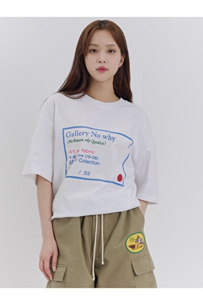 Jose Clothing Tricou imprimat cu mânecă scurtă cu croială supradimensionată