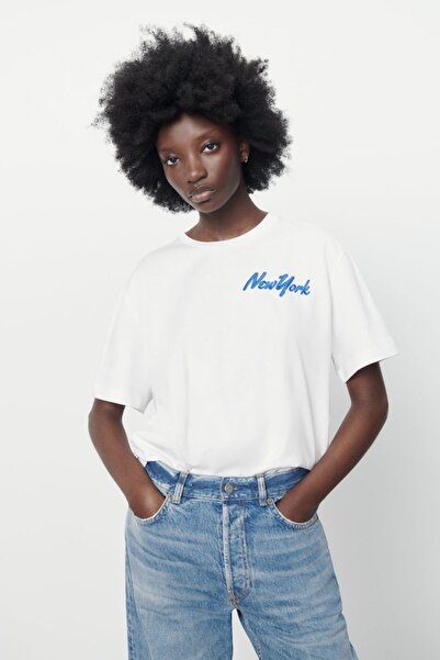 Bengi Clothing Футболка з принтом оверсайз з коротким рукавом