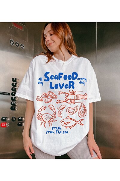 Jose Clothing Tricou imprimat cu mânecă scurtă cu croială supradimensionată