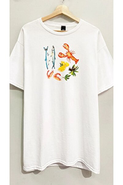 Bengi Clothing Футболка з принтом оверсайз з коротким рукавом