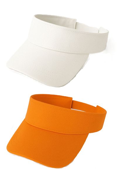 derikem Vizor de tenis reglabil cu velcro de bază pentru femei, șapcă de golf, vizor de protecție solară