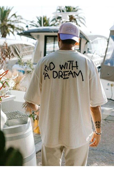 Bengi Clothing تي شيرت مطبوع بأكمام قصيرة وقصة كبيرة الحجم