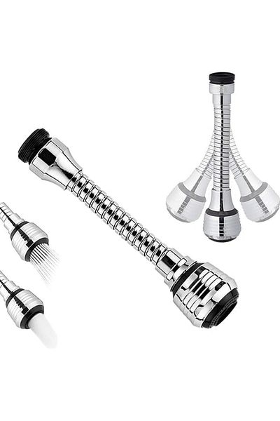 STOREMAX Ysstorex Yapi Faucet Extension Hose, Faucet Hose, Faucet Bubbler, 360 °   Rotatable Filter, Mu