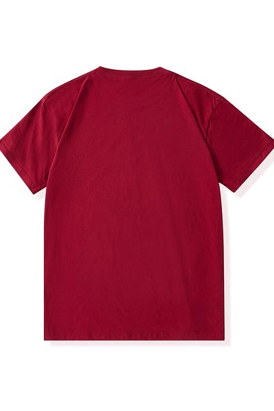 Massgai Unisex Wolf Wolf Printed Oversize 100% Cotton T-Shirt