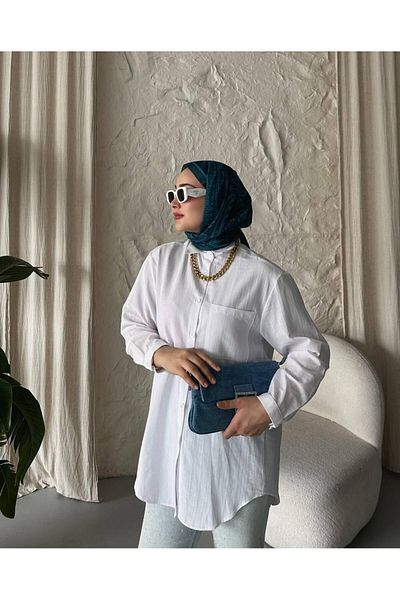 TANISA Serelina Long Sleeve Unlined Summer Shirt Tns-4142
