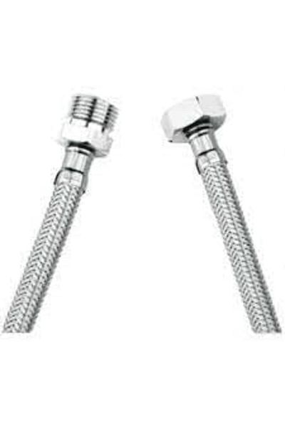 STOREMAX Bystoreby Flex Hose with Nipple Connection Flexi Female-Male Movable Union: 3/8 X 3/8 (50 cm) Newdesing