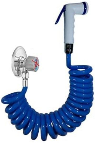 STOREMAX Bystoreby Spiral Bidet Matic Hose Set 250 cm (Blue) Newdesing 646268
