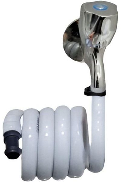 STOREMAX Muartshop Plastic Hose Industry Wc Hose Toilet Toilet Hose Foldable Hose White 1 a