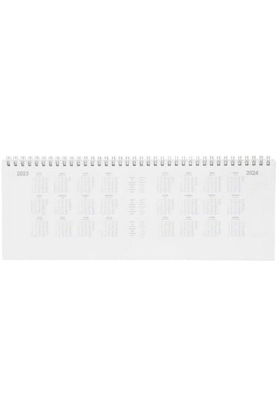 STOREMAX MU-ARTSHOP Color 2023 AJ-65 Седмичен настолен планер, Жълто цвете, 12x33.5 см tnca 871301