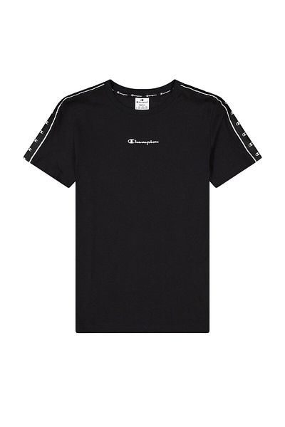 Champion Shirt Rundhals-t-shirt Aus Baumwolle Mit Logo-bandeinsatz