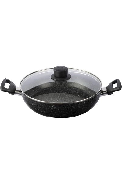 STOREMAX Mu-Artshop Vipiteno Frying Pan with Lid, Induction Frying Pan, Non-Stick Coating