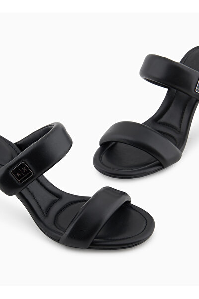 Armani Exchange Siyah Kadın Topuklu Ayakkabı XDP060