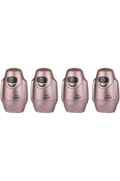 STOREMAX Sellbuystore E-Bot Silgili Kalemtiras Metallic Rose Set of 4 1053513