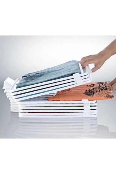 GenelTedarik Organizator pentru tricouri în formă de T, pachet de 6