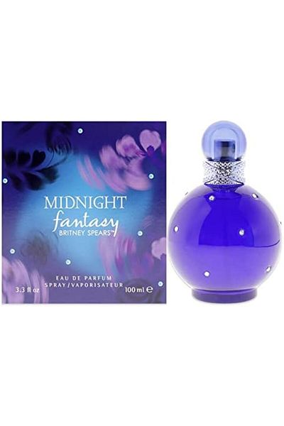 Britney Spears Midnight Fantasy Perfume for Women by Britney Spears, Eau de Parfum, 100 ml