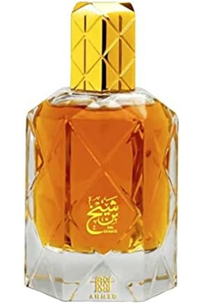 Ahmed Al Maghribi Ahmed Al Maghribi Bin Sheikh Eau de Parfum 90ml | Unisex Fragrance with Saffron, Rose, Agarwood, Pat