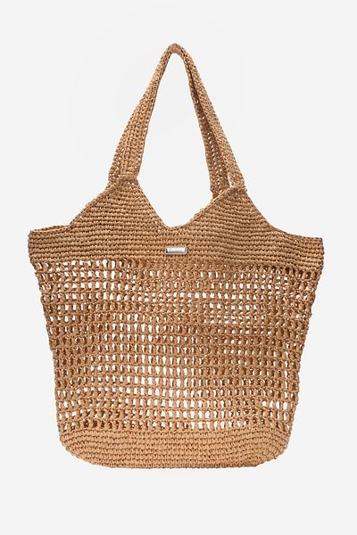 Dericlub Dericlub Women's Straw Handmade Shoulder Bag Zy 25004 Linen