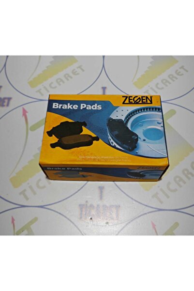 ZEGEN Citroen Berlingo, C4, DS4, DS5 - Peugeot Partner, 5008 Ön Fren Balatası - ZEG1248-00