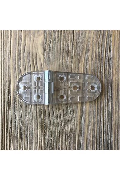 STOREMAX Hardware Plastic Oval Hinge 9cm (2 Pieces) Transparent Star Buy Bz 1087243