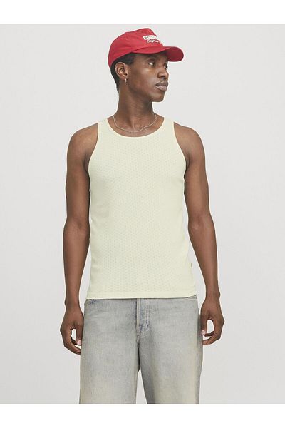 Jack & Jones Tanktop Einfarbig Rundhalsausschnitt Tanktop