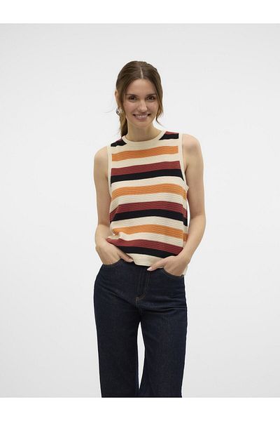 Vero Moda Strickpullover VMARUBA Gestricktes Oberteil