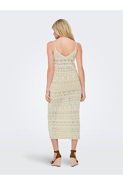 ONLY Strickkleid ONLAVINA Langes Kleid