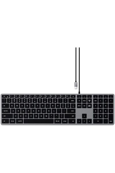Satechi Tastatura cu fir Satechi Slim W3 USB-C retroiluminata