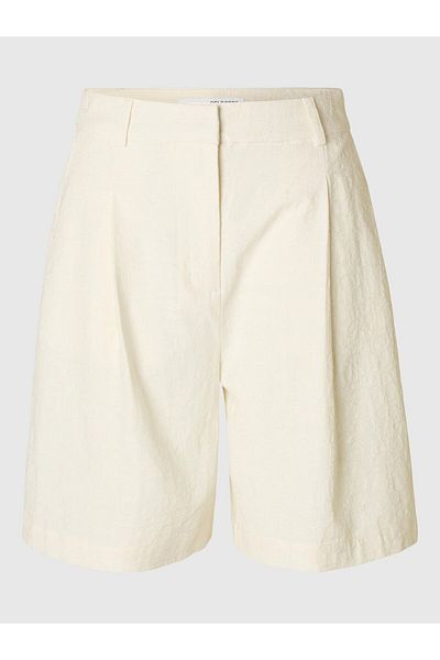 SELECTED Shorts Baumwollmix Jacquard