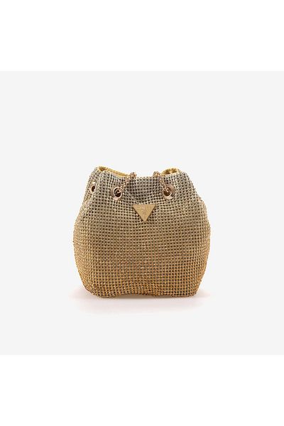 Guess Zalina Pouch Stone Shoulder Bag