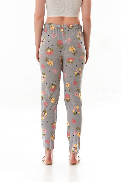 Fulla Moda Floral Printed Pajama Bottoms