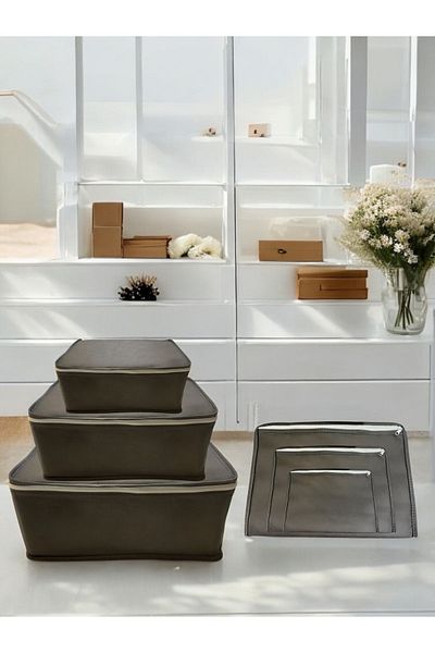 Balkan Room Комплект органайзери за куфари от 6 части, антрацитен