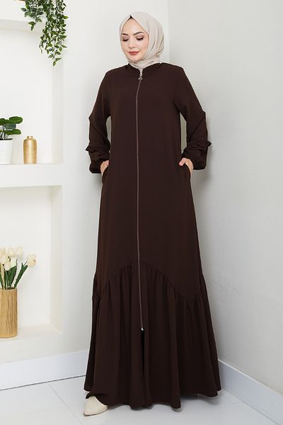 InStyle Curly Medina Silk Bitter Brown Ferace