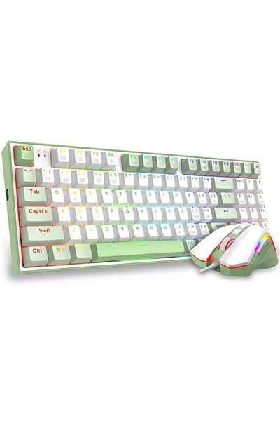 REDRAGON Kit gaming tastatura mecanica si mouse Redragon Ultimate Gaming Rig