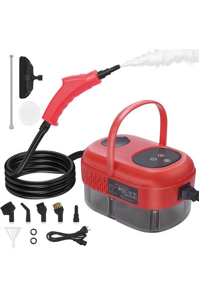 FlashHawk Steam Cleaner, 2500W Pressurized Steamer for Cleaning, Multi-Purpose Steamer Handheld Steam Cleaner