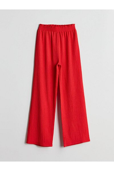 LC Waikiki LCW Girl's Trousers with Elastic Waist