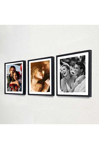 Nobbystar Adhesive Plug-in Classic Square Frames - Pack of 3