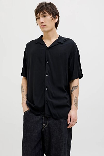 Jack & Jones قميص Jjejeff Solid Resort للرجال