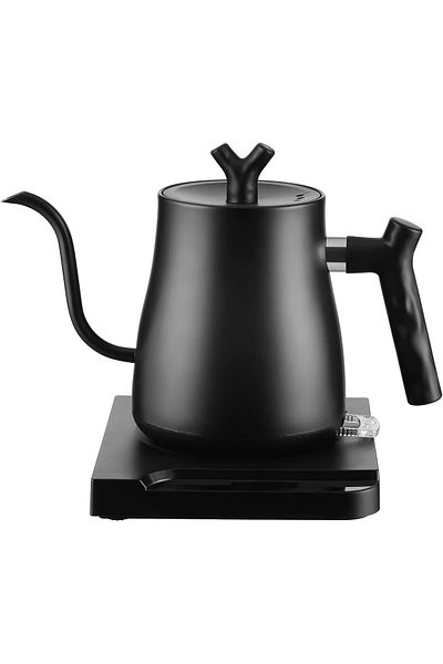 ET-LIFE Gooseneck Electric Kettle 0.8L, Ultra Fast Boiling Hot Water Kettle, for Pour-over Coffee/Tea, 1000W