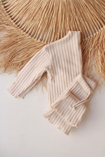 OhlalaKoala Girl's Cream Spanish Leg Set - Lower and Upper Set