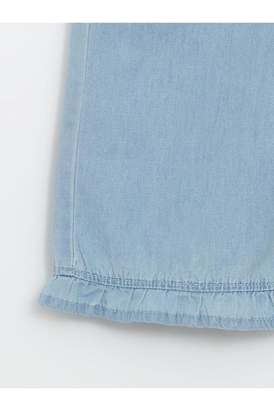 LC Waikiki Pantaloni de jeans pentru fete cu talie elastică (S5)