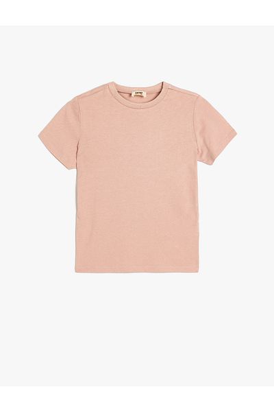 Koton Basic T-Shirt Short Sleeve Crew Neck Cotton