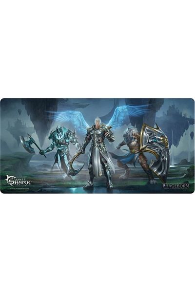 WHITE Mousepad gaming White Shark TMP-110 - ASCENDED 1375 x 675 mm