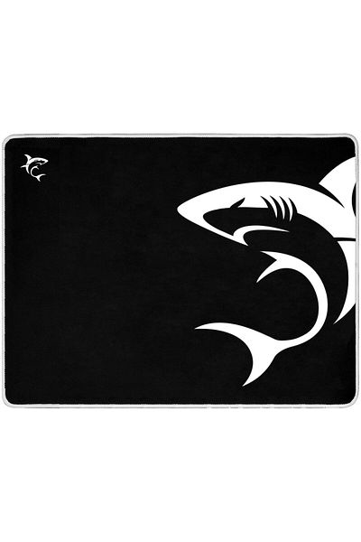 WHITE Mousepad White Shark L