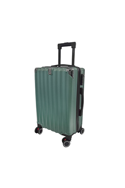 Naimeed Company Cărucior de călătorie, Naimeed D5388S, 4 roți duble 360 ​​grade, ABS, încuietoare cu combinație, Verde, 38x23x60cm