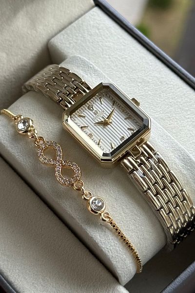 Homies Women's Wristwatch Special Gift Box and Bracelet Gift for Mother's Day.Hm0971S01