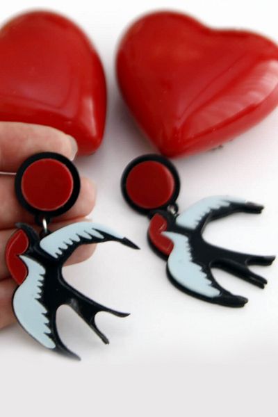 modacix Bird Earrings